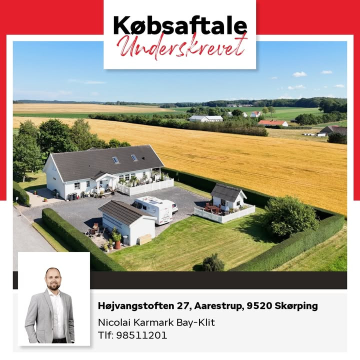 Home Hobro annoncerer underskrevet købsaftale for Højvangstoften 27, Aarestrup