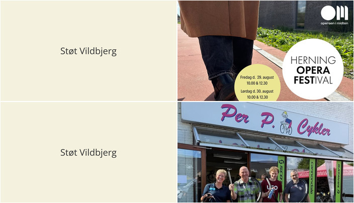 Nyt fra Per P. Cykler og Operaen i Midten