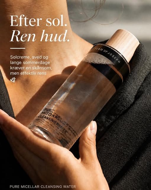 Qvist Skincare fremhæver Pure Micellar Cleansing Water til rens efter sommerdage