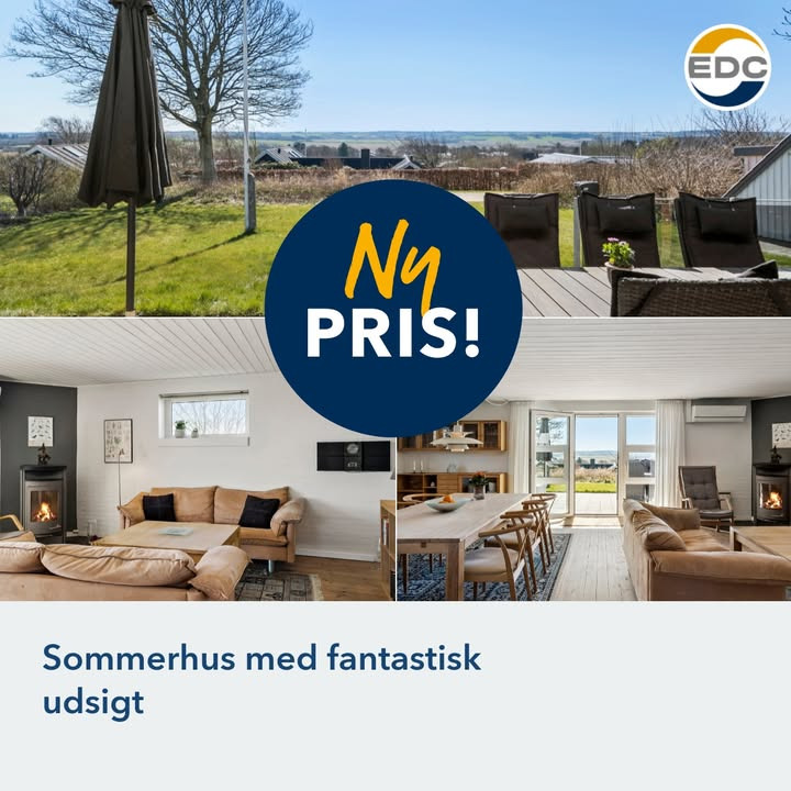 EDC Ejendomsgruppen Struer annoncerer prisnedsættelse på ejendom