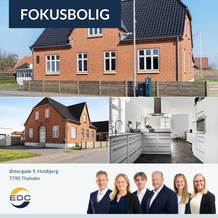 Charmerende renoveret murermestervilla til salg i Hvidbjerg