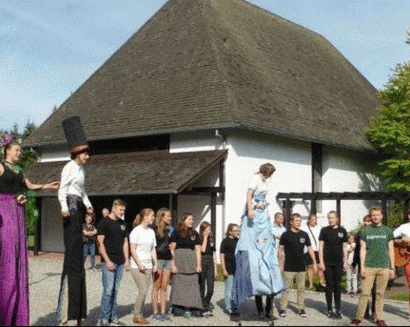 Rytmik og salmesang for de mindste i Torpen Kapel