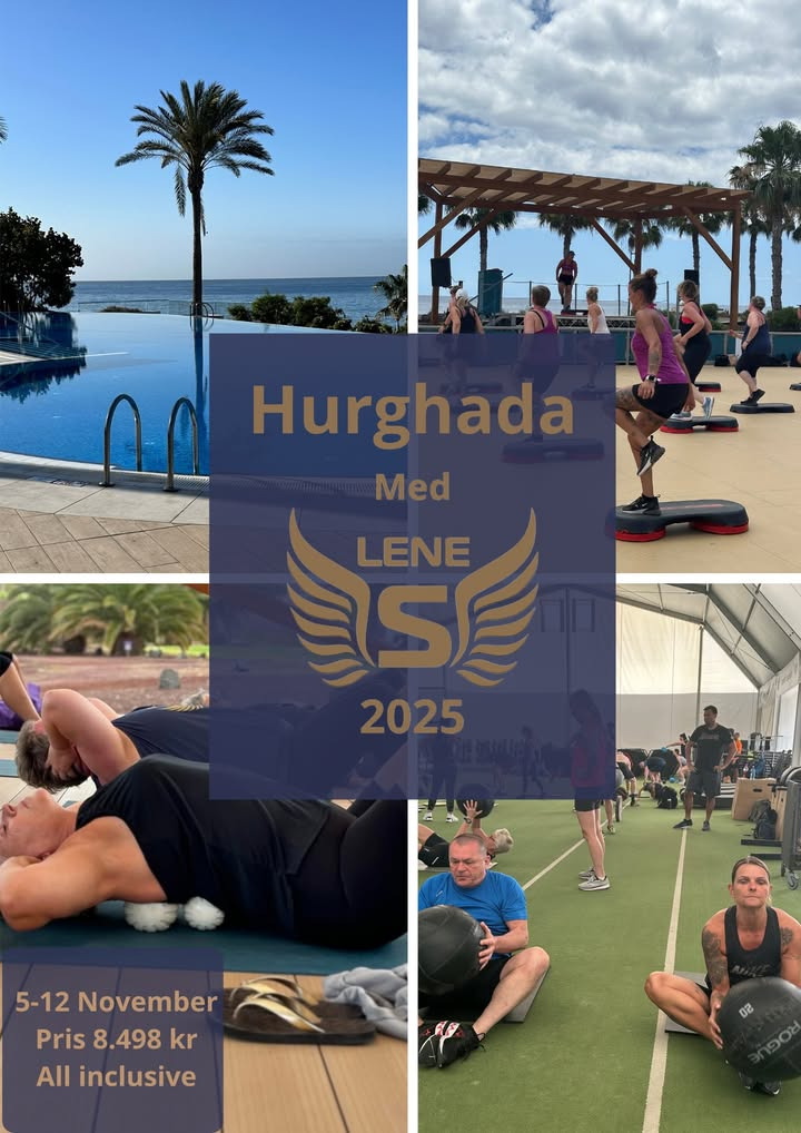 Kom med LeneS på træningsferie til Hurgada i november