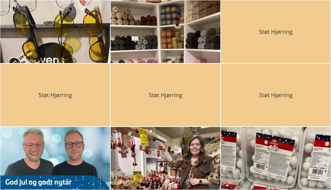 Nyt fra Fjerrenseriet, Byens optik, Holmberg Handel ApS og 2 andre