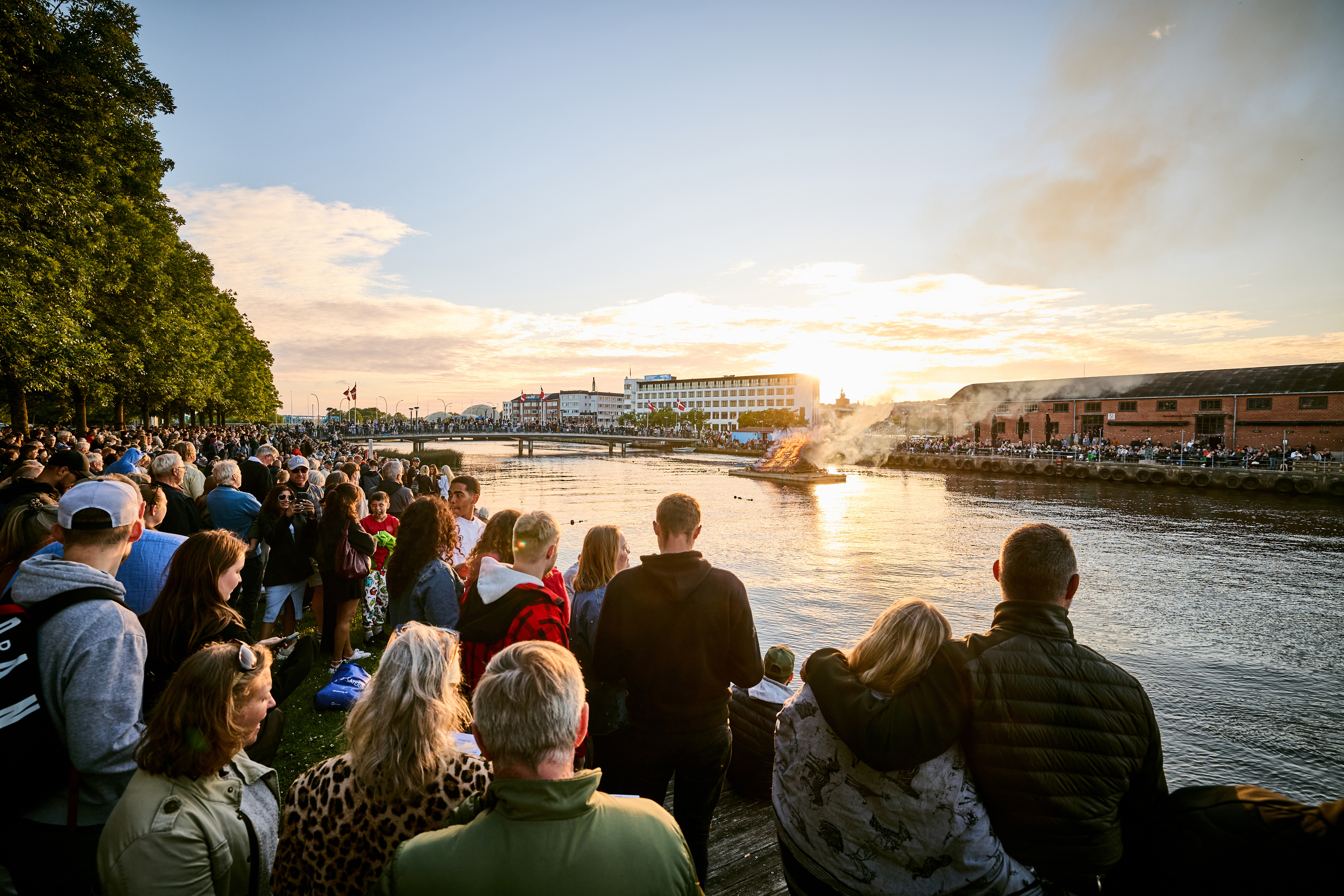 Sankthans aften i Tronholmparken