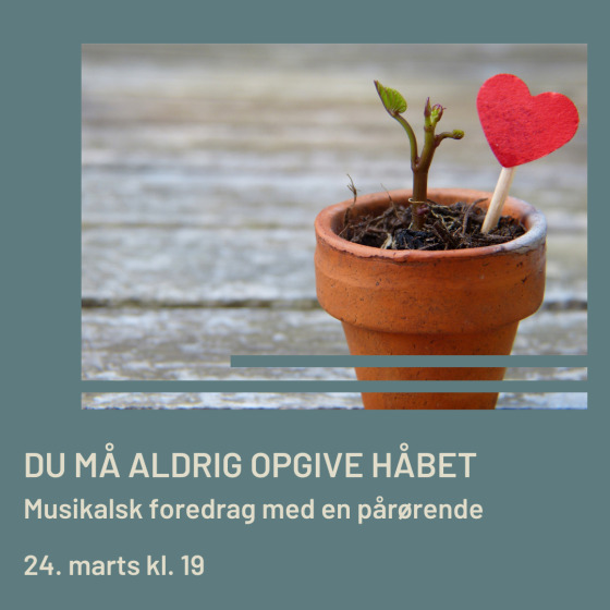 En aften med Lene Møller Nielsen: Musik og fortælling om livet som pårørende