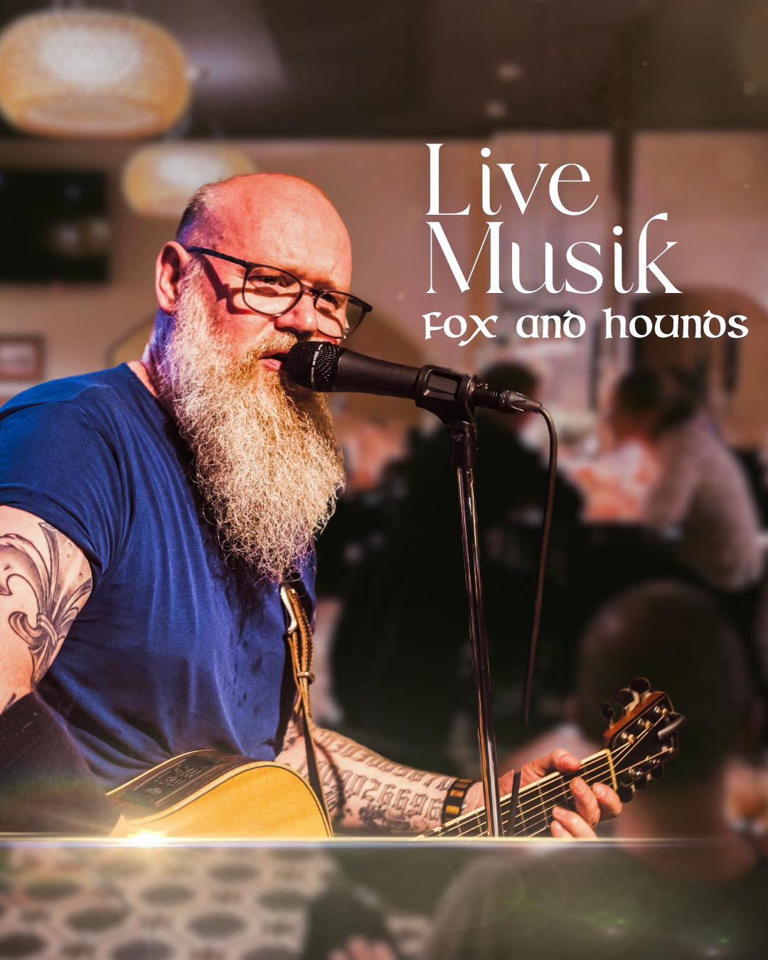 Live musik med Janus på Fox and Hounds