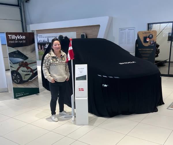 Hals Auto A/S fejrer endnu et nyvognssalg med fabrikkeny Skoda Elroq til Mai