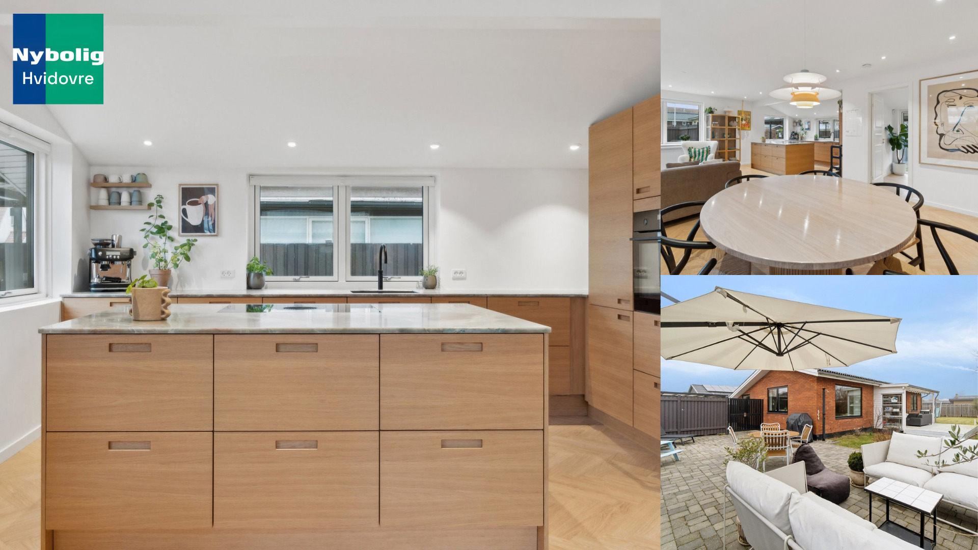 Nybolig Hvidovre præsenterer unik etplansvilla i Hvidovre