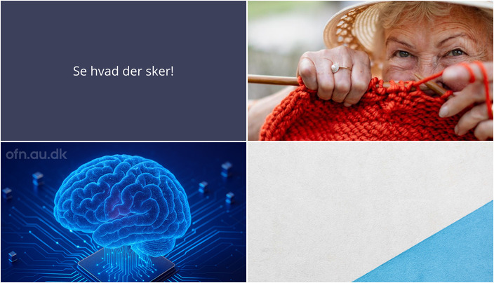 Ugens begivenheder i Mariager: Håndarbejde, kunstig intelligens og stilhed i kirken