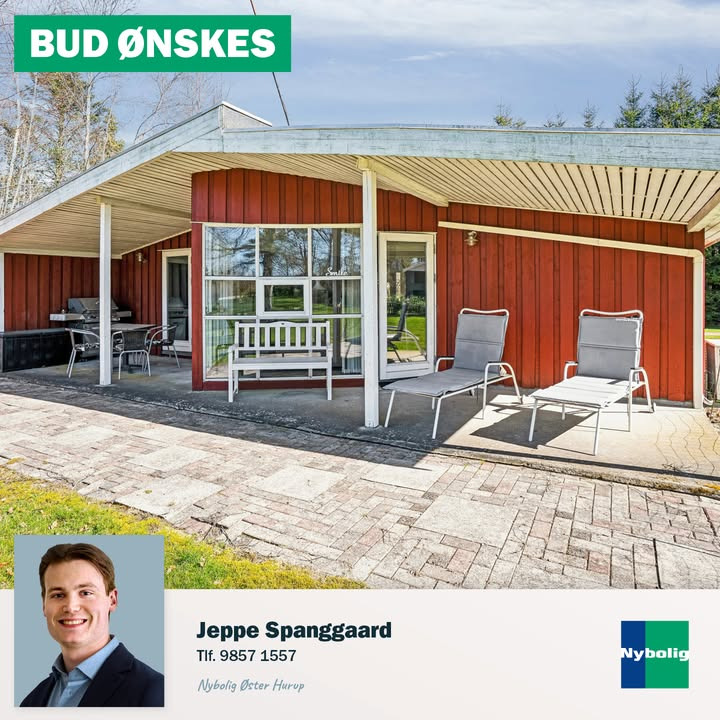 Nybolig Hadsund søger bud på charmerende fritidshus med sauna