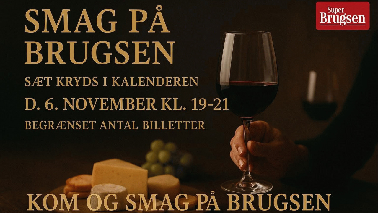 Smagsaften i Superbrugsen Galten: En aften med vin, ost og delikatesser