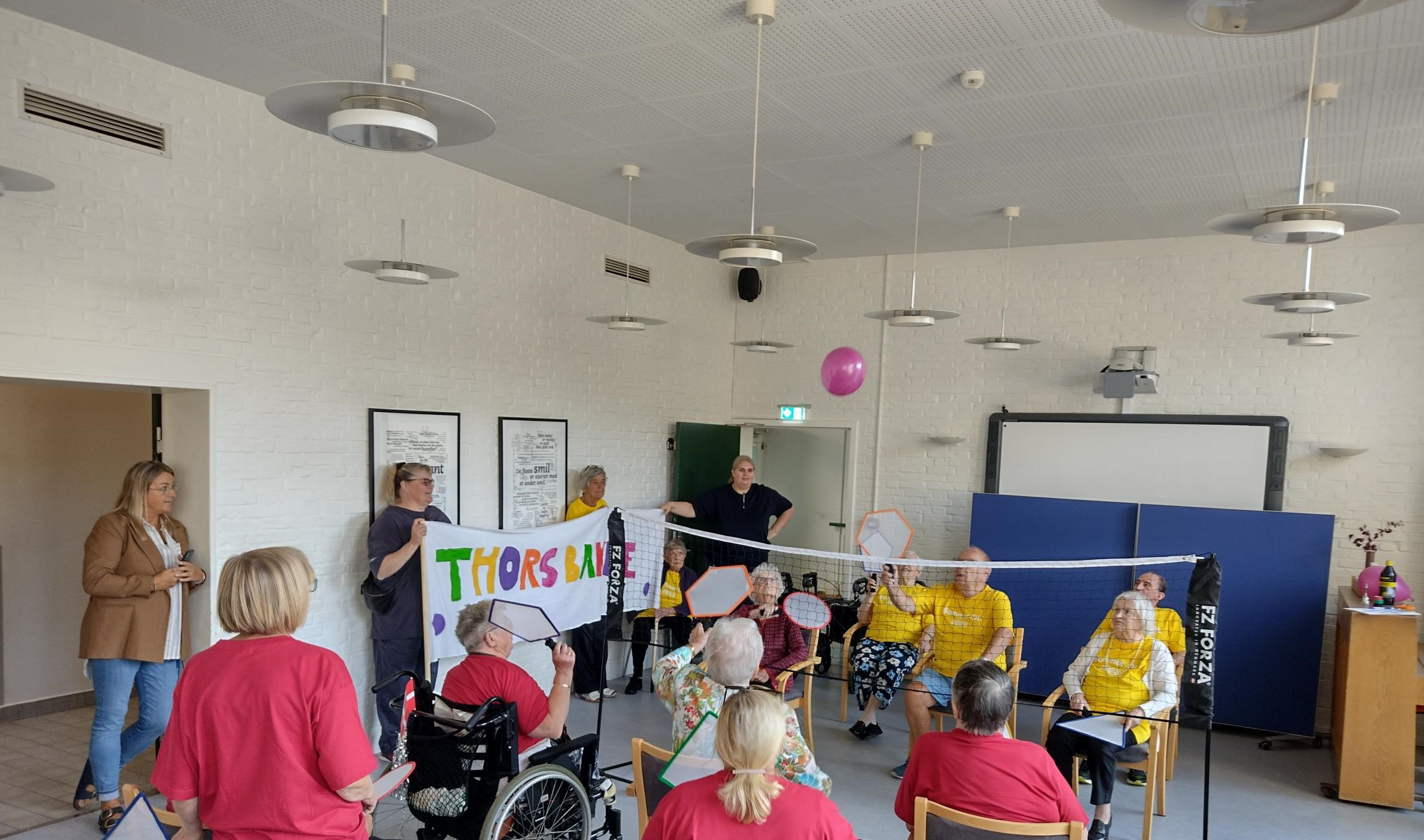 Sommer OL på plejecentre