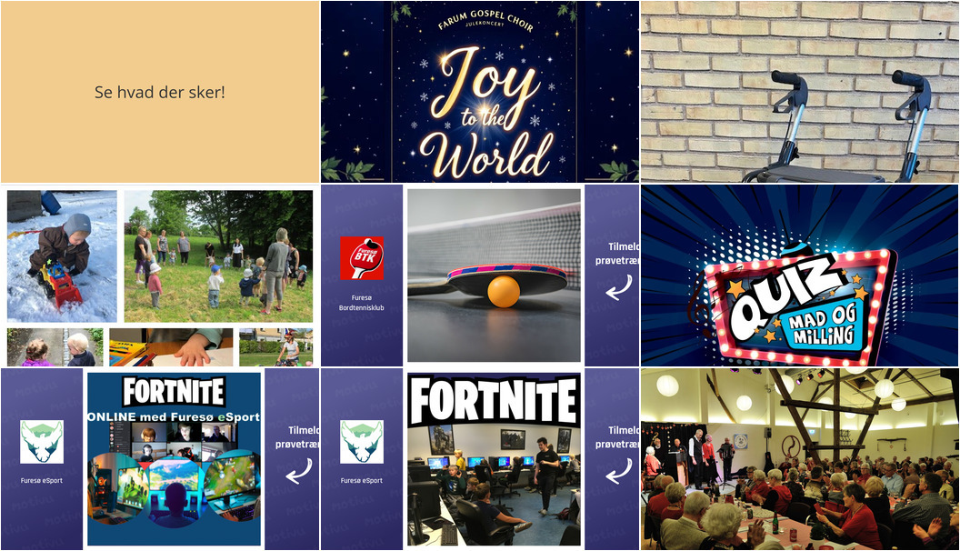 Oplevelser i Farum i den kommende uge: Koncerter, quiz og prøvetræninger