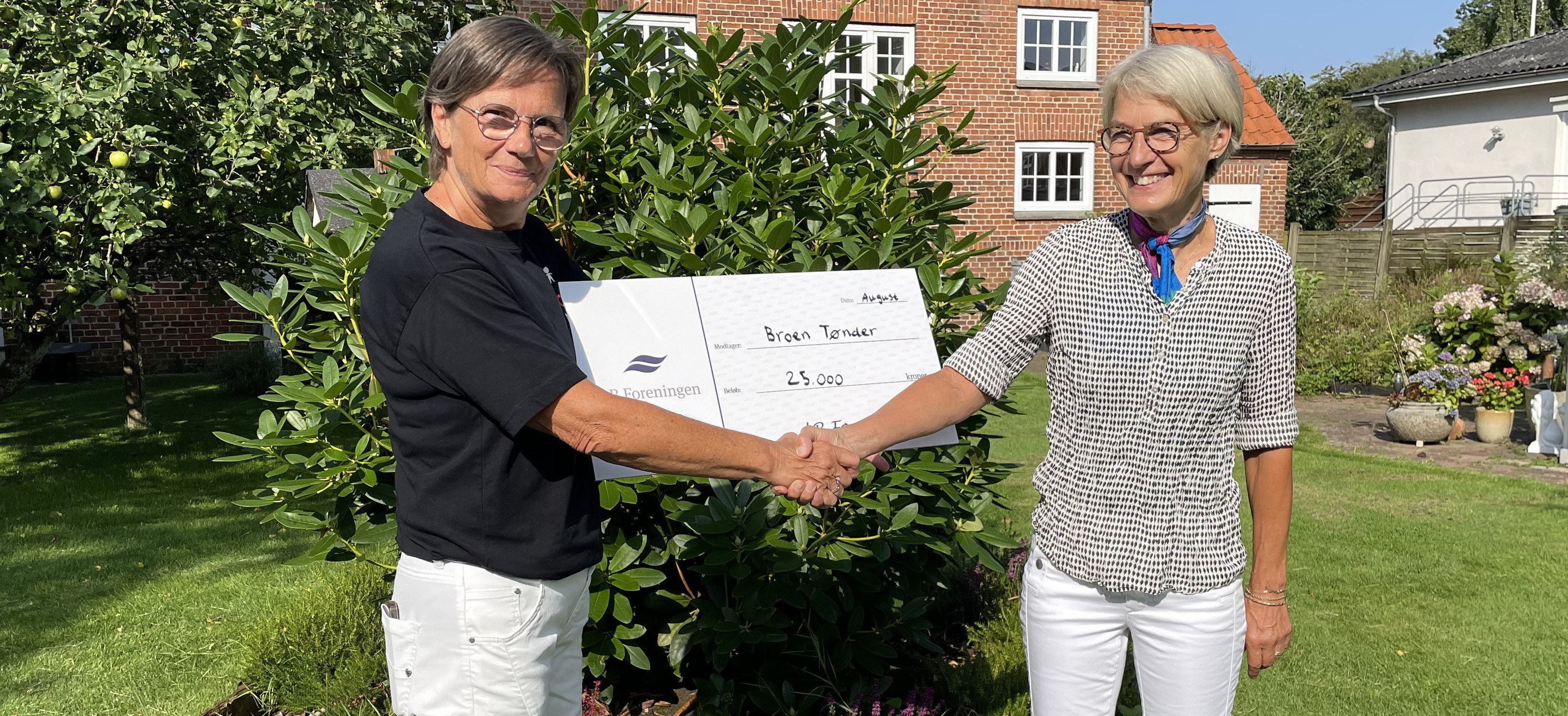 Lokal donation til BROEN Tønders ferielejr for børn og unge