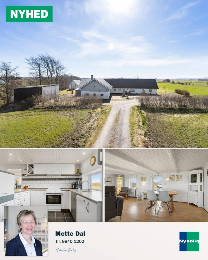 Nybolig Sæby A/S præsenterer charmerende landsted i naturskønne omgivelser