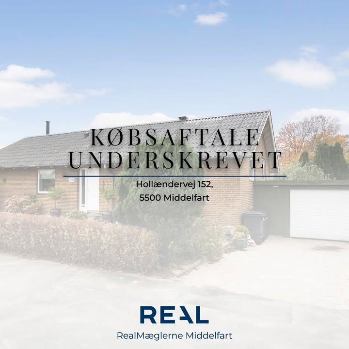 RealMæglerne Middelfart sælger bolig på Hollændervej 152 i Middelfart