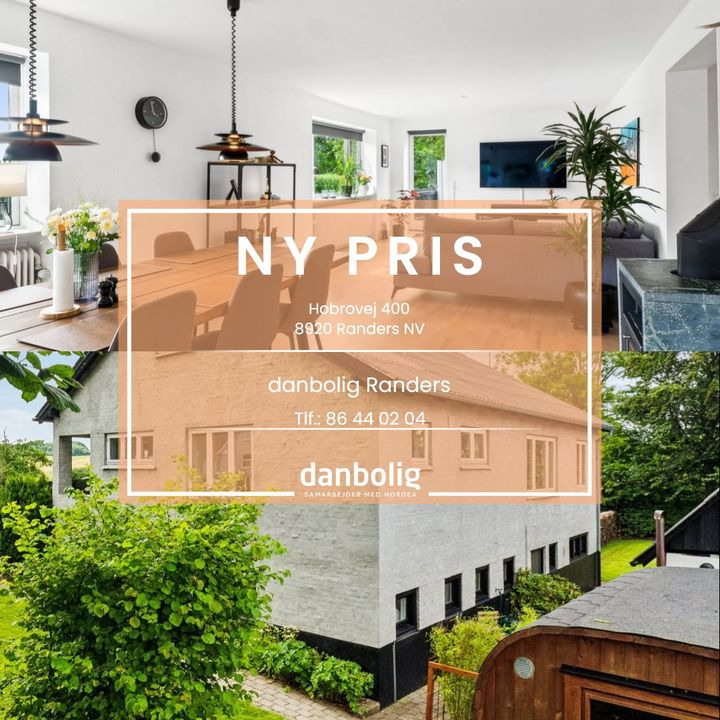 Ny pris på unik villa i Randers NV fra Danbolig Randers