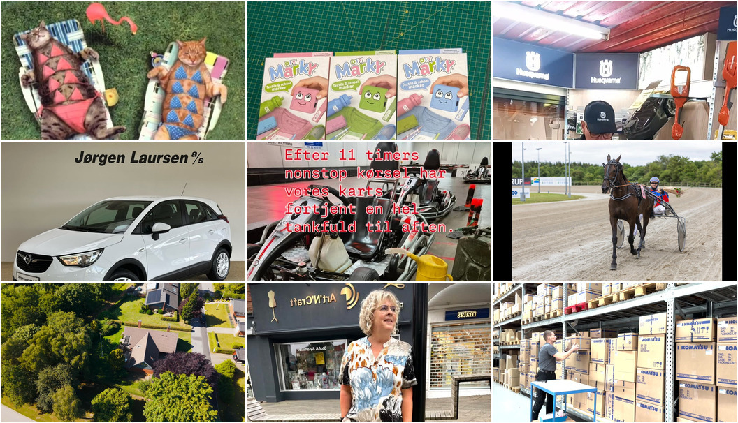 Nyt fra GARDEROBEN, Art´n´Craft, BioCirc Trav Arena Skive og 6 andre