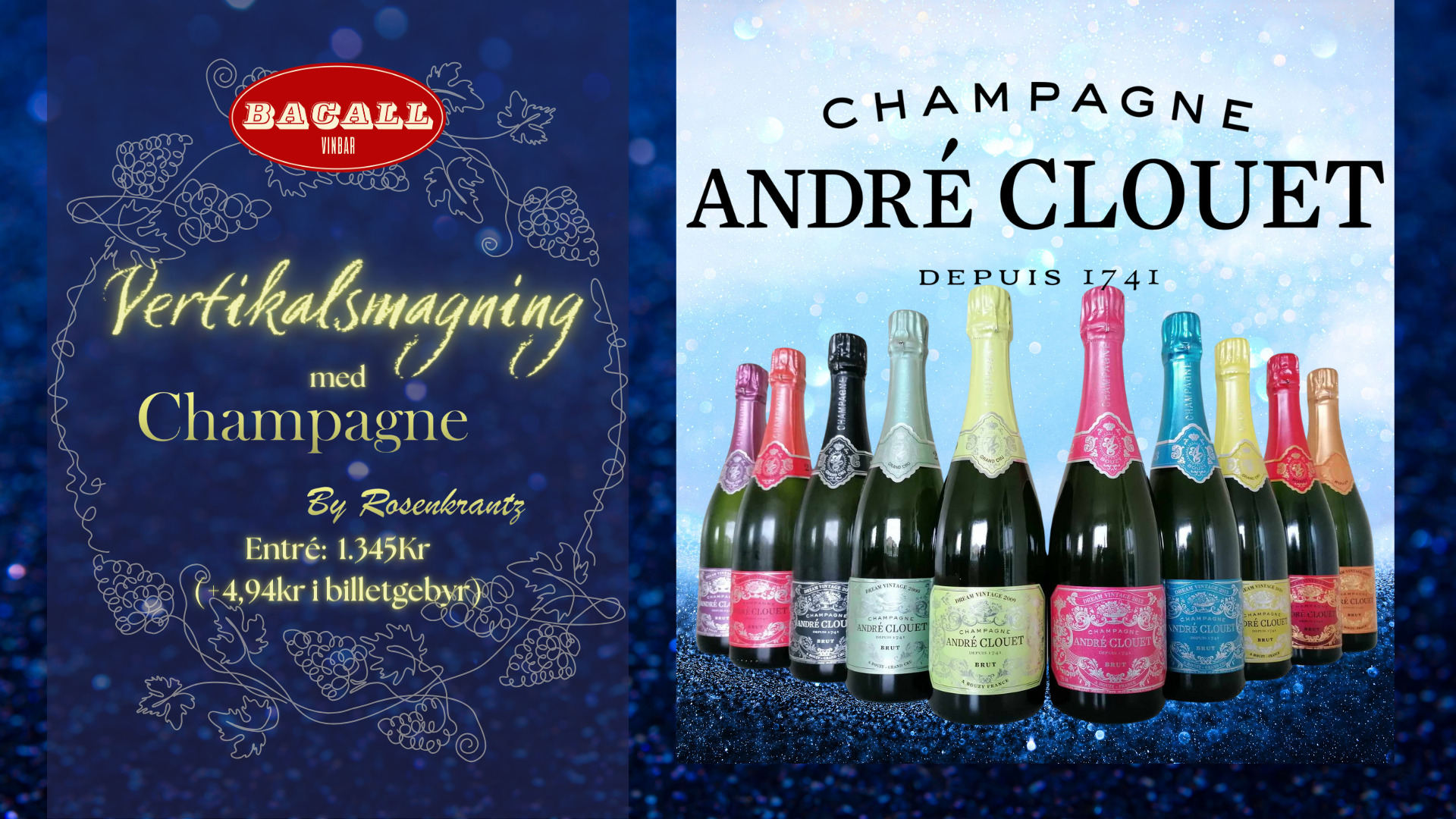 Eksklusiv vertikalsmagning med André Clouet i Holbæk