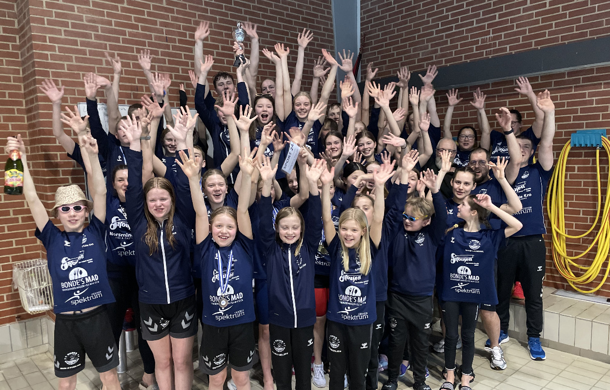 Stor succes: Odder Svømmeklub svømmer i medaljer