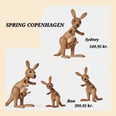 Fredericia Isenkram præsenterer nye kænguru-figurer fra Spring Copenhagen