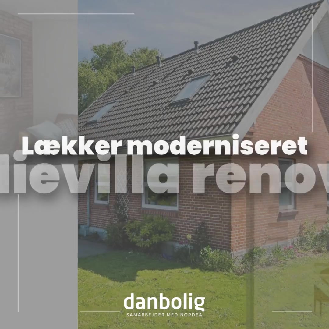 Danbolig Randers fremviser moderniseret familievilla i Tånum til attraktiv pris