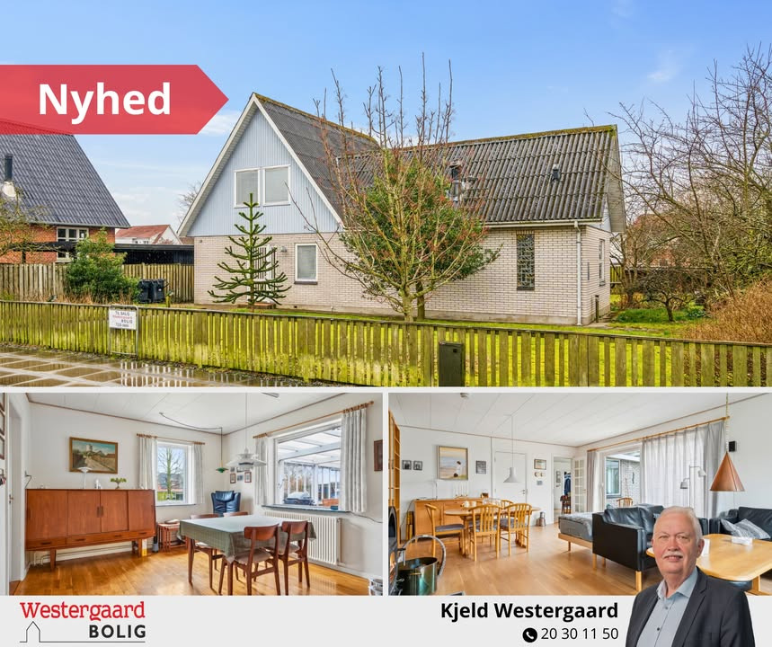 WESTERGAARD BOLIG præsenterer billig villa i attraktivt område i Brønderslev
