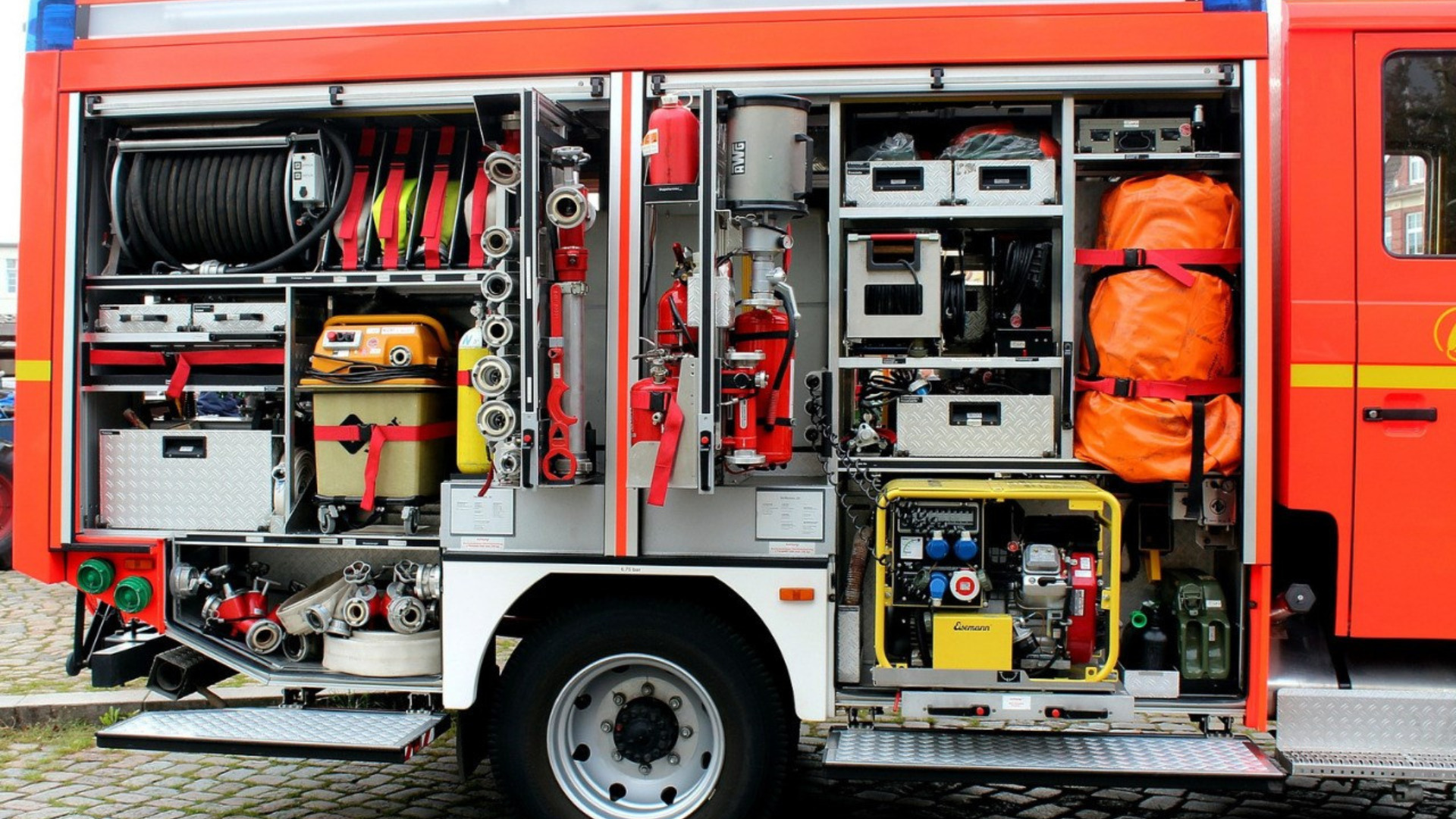 Sydvestjysk Brandvæsen: Brand i bygning