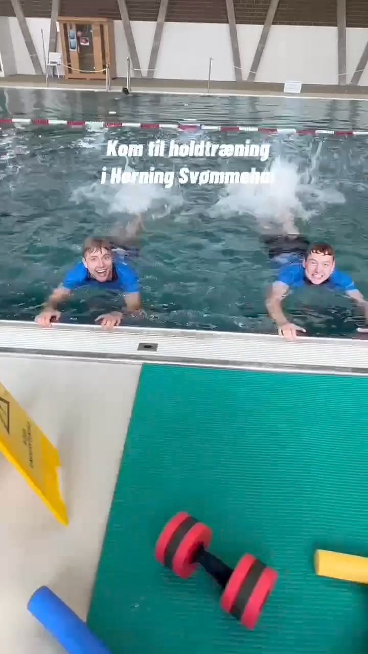 Nye spændende træningshold hos Herning Svømmehal: Hot Aqua Pilates og Babymotorik