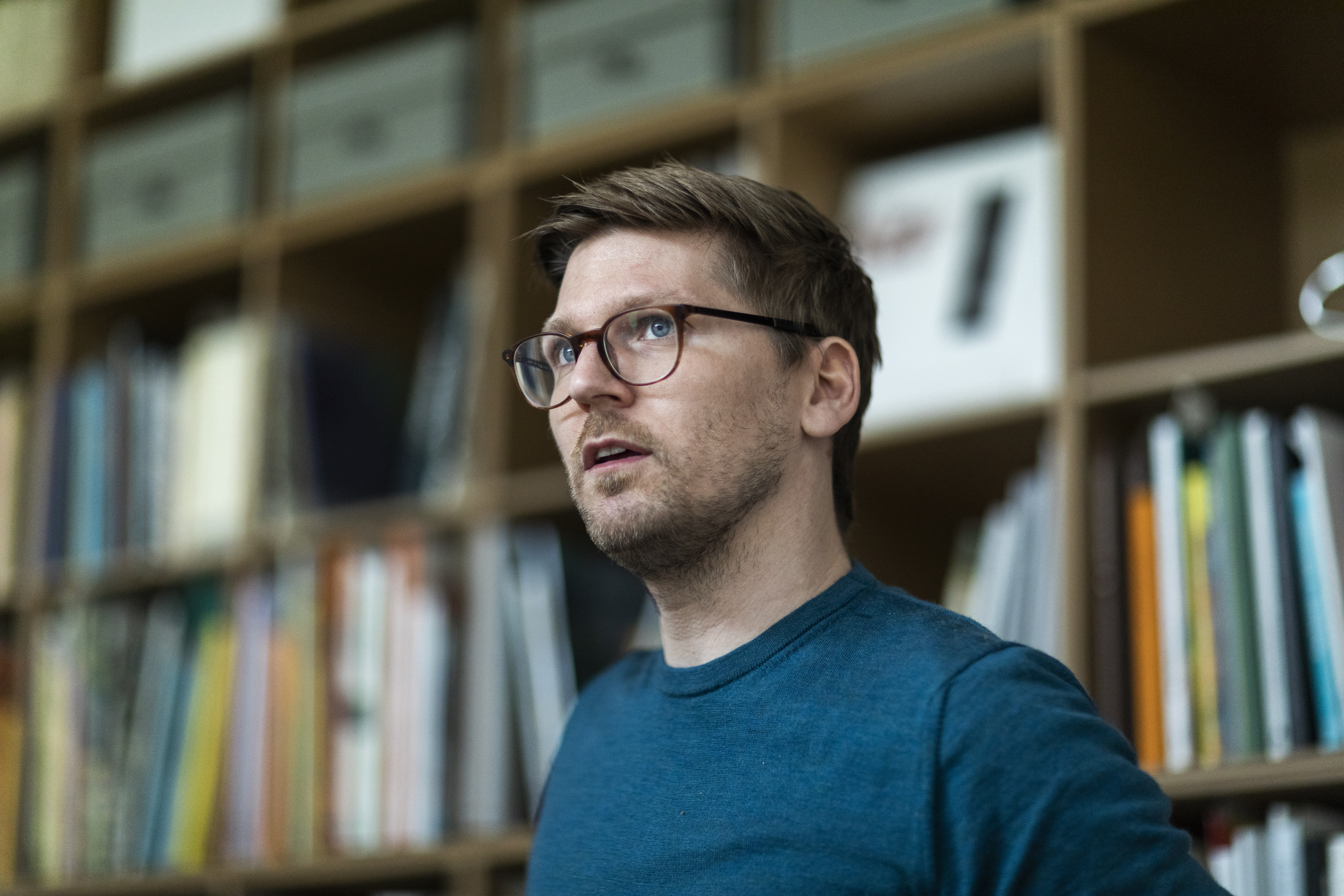 Guidet tur i Per Kirkeby-arkivet på Museum Jorn