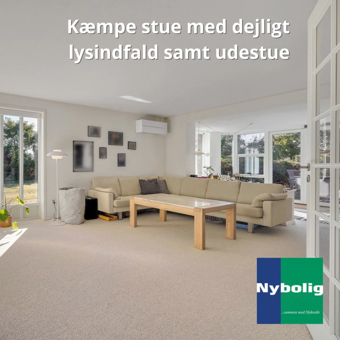 Nybolig Varde præsenterer villa til salg på Roustvej 117 i naturskønne omgivelser