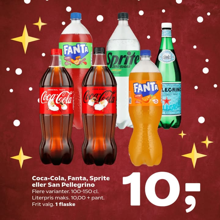 SuperBrugsen Dronninglund annoncerer stærke julepriser på drikkevarer
