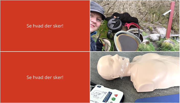Frisk gåtur i Rold Skov og Førstehjælpskursus i Skørping