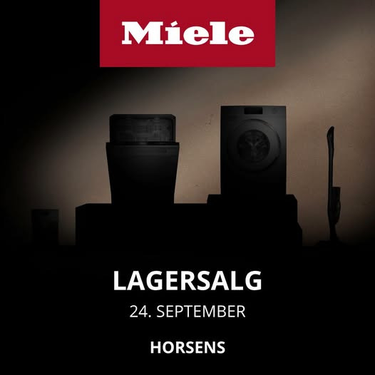 Lagersalg.com åbner Miele lagersalg i Horsens i næste uge