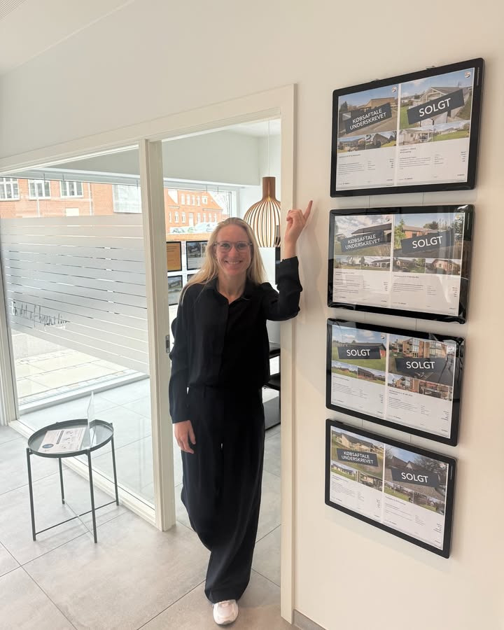 Marie-Louise køber hus på Rørkærvej efter 5 dage på nettet hos EDC Hedensted