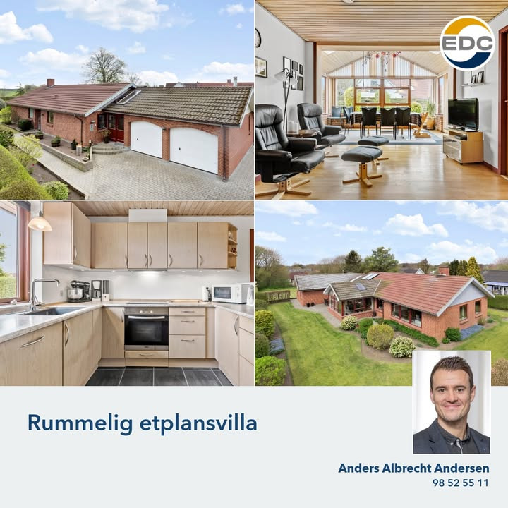 Familievilla tæt på Hobro: Fordele og økonomi hos EDC Søren Jensen