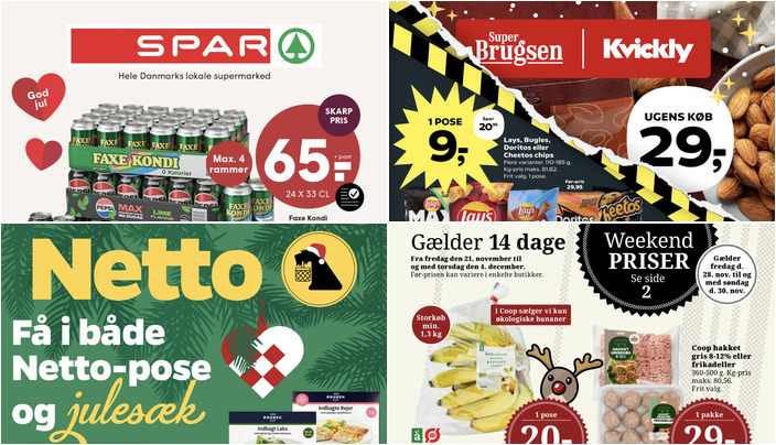 Spier PS-vin til 40 kr. og indbagte rejer til kun 10 kr. - se de lokale tilbud i Aakirkeby