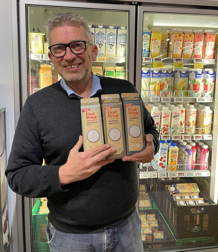 Spar Fårup annoncerer torsdags basker med tilbud på 1 liter til kun 9,95