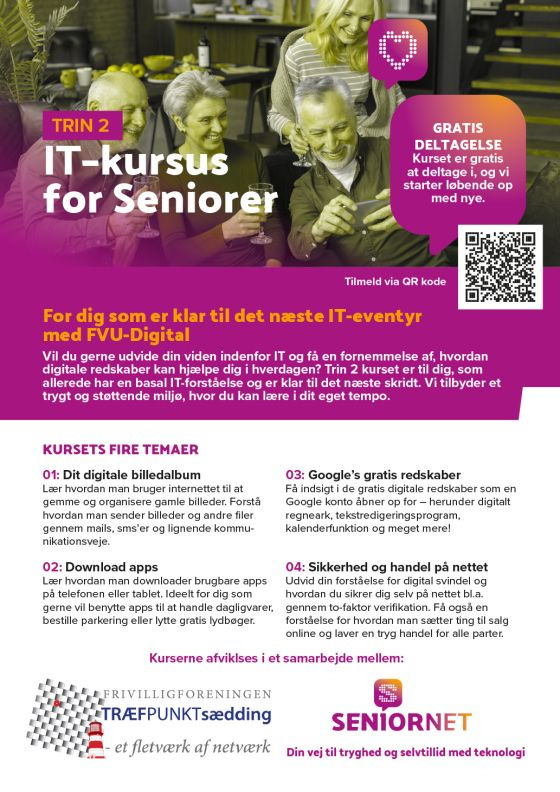 Udvid dine IT-færdigheder med TRIN 2 kurser i Sædding