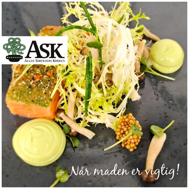 Ask vejleder i valg af menu og vin til festen