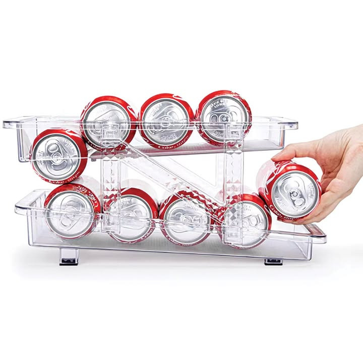 Fredericia Isenkram tilbyder praktisk dåsestativ til køleskabet for kun 99,95