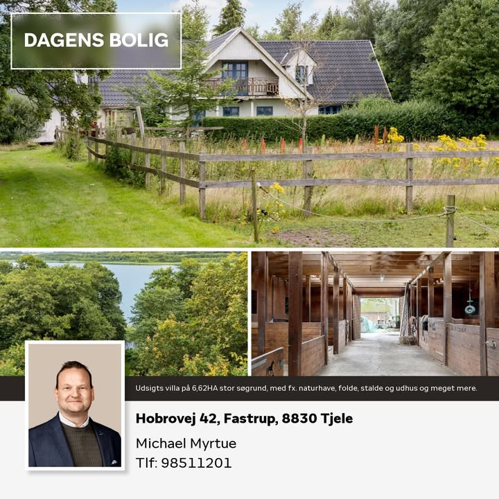 Home Hobro fremhæver unik villa med naturskøn udsigt og rummelige faciliteter