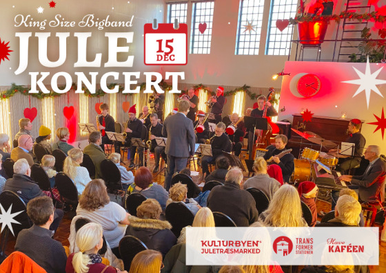 Julekoncert med King Size Bigband i Valby
