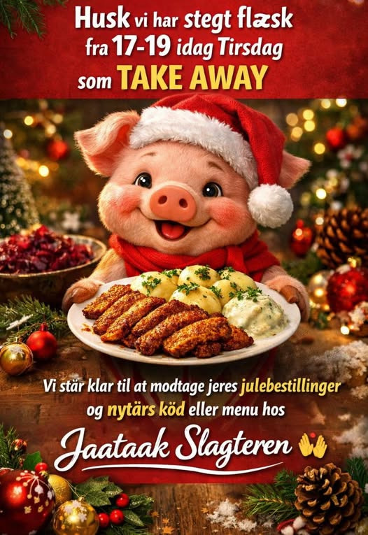 Jaataak Slagteren minder om online menu og kontaktmuligheder