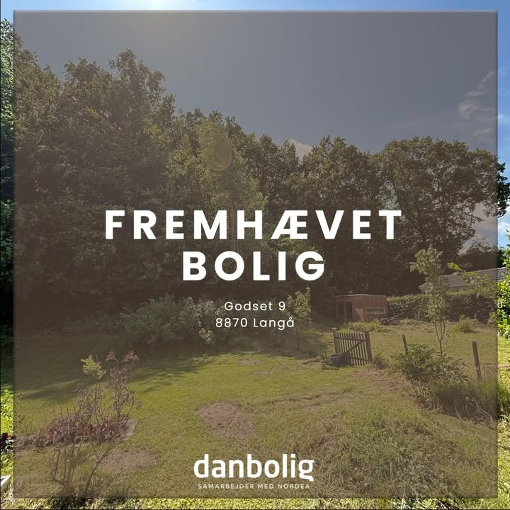 Danbolig Randers præsenterer byggegrund i skovkanten i Langå