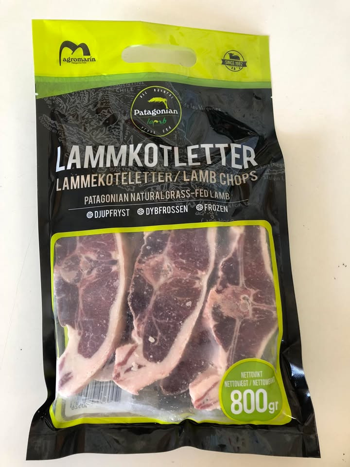 Min Købmand Øster Bjerregrav tilbyder frosne lammekoteletter til 89,95 kr. 