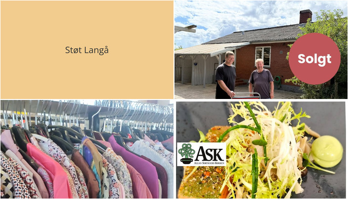 Nyt fra Rie & Henrik's Tøjbiks v/Rie Olesen, Ask  og danbolig Randers