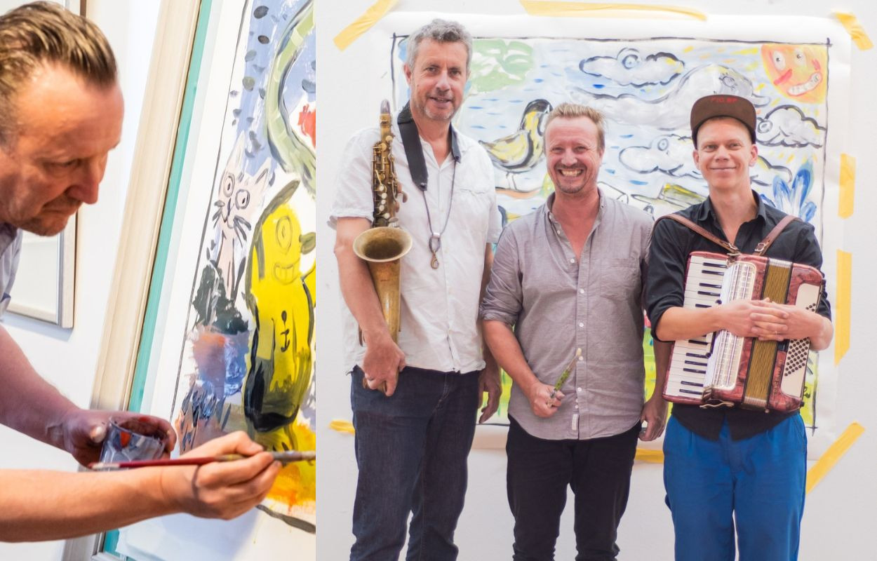 Magisk tegnekoncert for hele familien på Strandingsmuseum St. George i vinterferien