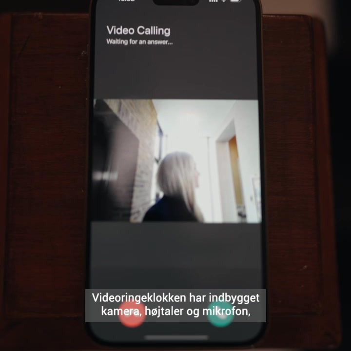 Fredericia Isenkram byder på smart video ringeklokke til ja tak-pris 99,95 kr.